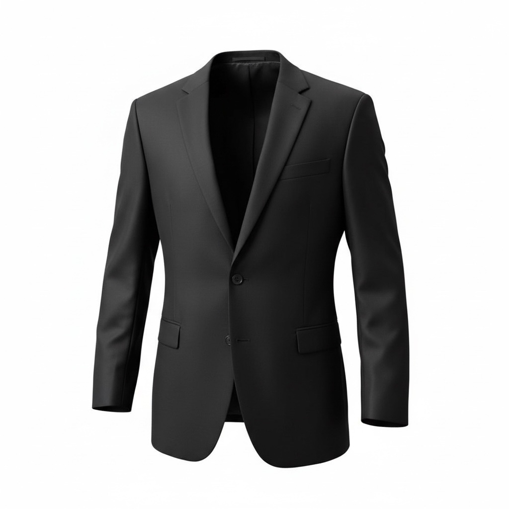 Lauren Ralph Lauren Men's Suit Jacket Size Black 100% Wool 2 Button 42l